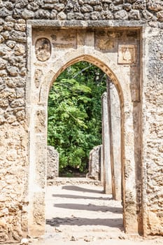 Gede ruins in Kenya are the remains of a Swahili town, typical of most towns along the East African Coast