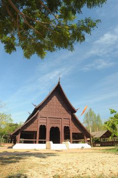 The old Buddish temple in Luang Pra Bang , Laos.