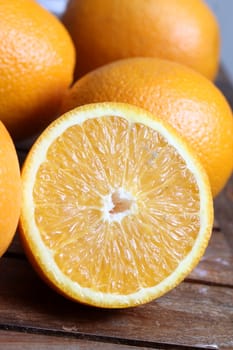 fresh oranges