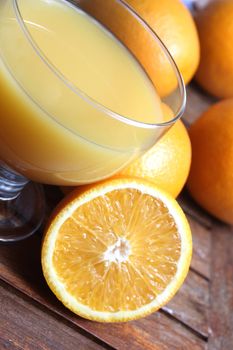 fresh orange juice