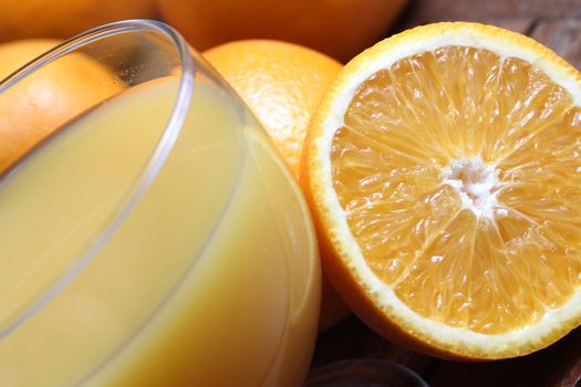 fresh orange juice