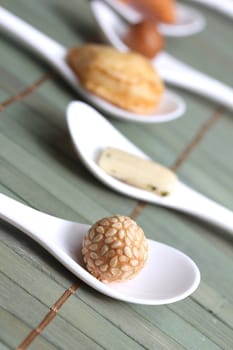 salty rice snacks