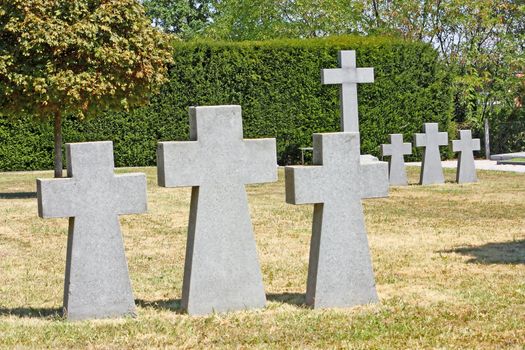 German cemetery from world war II, Mirogoj, Zagreb