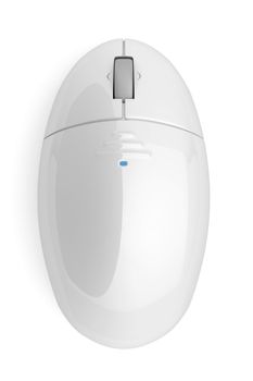 Top view of wireless computer mouse