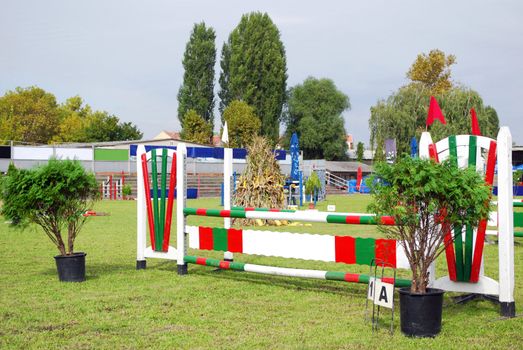 Hippodrome hurdler for horse racing