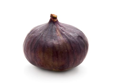 Fig on White Background