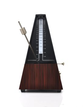 metronome on white background