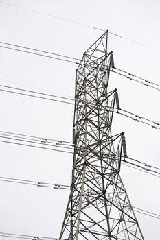 Power Line Tower