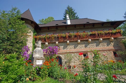 Unesco heritage: Moldovita monastery in Moldavia, Romania