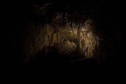 Stalactites in Meziad Cave