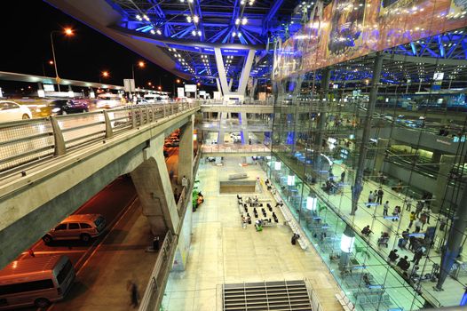 Suvarnabhumi Airport in Bangkok Thailand