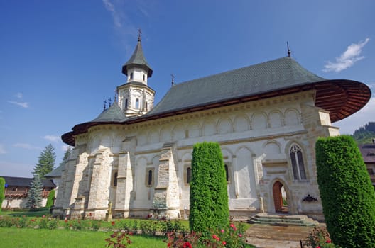 Putna Monastery in Bucovina, built by Stephen the Great