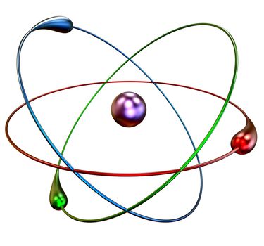 atom in cold fusion nuclear reactions at room temperature is a cheap and abundant source of energy. 3d model