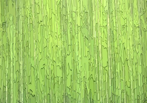 abstract background resembling bamboo or green rain forest