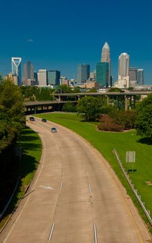 view from freeway