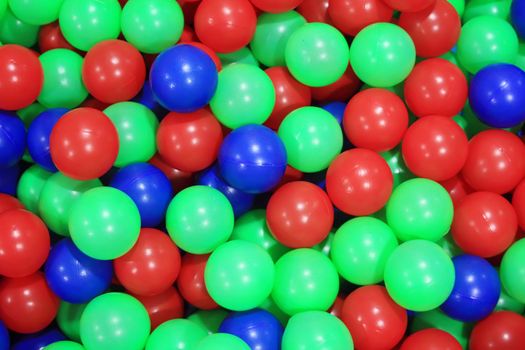 Multi-colored ball