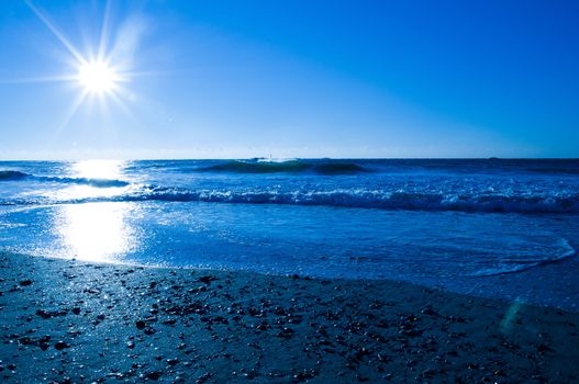 shores of Wrightsville Beach in Wilmington, North Carolina