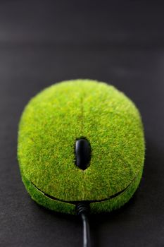 abstract image of Eco computer mouse.