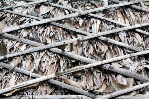 Roofs made from leaves