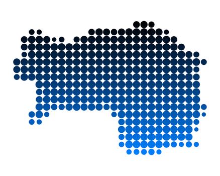 Map of Styria