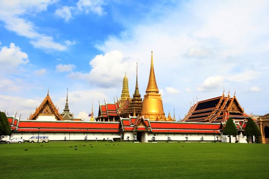 Wat Phra Kaew , Temple of the Emerald Buddha , Bangkok Thailand