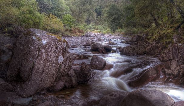 Rocky River Rapids, Taken in Scotland, UK