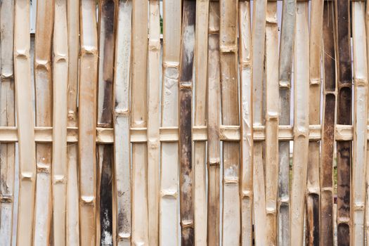 Bamboo woven wall can use as background
