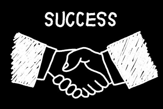 Concept of business people who have a need for cooperation in joint venture and sales.