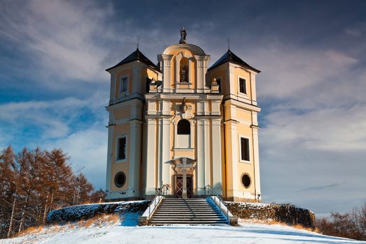 Place of pilgrimage Makova hora (Poppy Mountain ) Bohemia