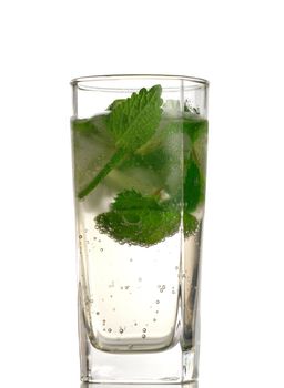 Mojito isolated on white background.