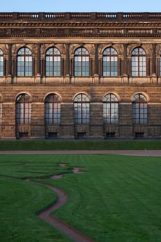 Grounds and wall of the Dresdener Zwinger
