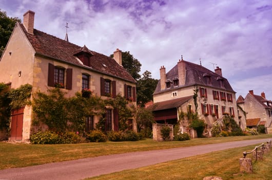 traditonal village in france