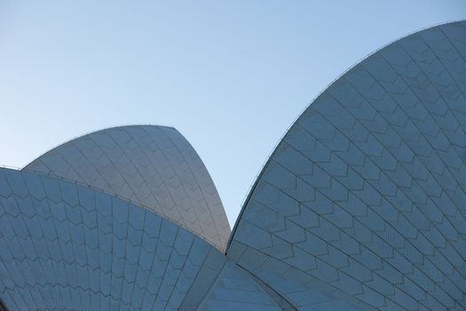 The shells of the Sydney Opera House