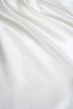 Smooth elegant white silk can use as background 