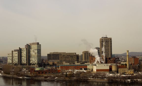 Skyline of Gatineau (Hull), Canada