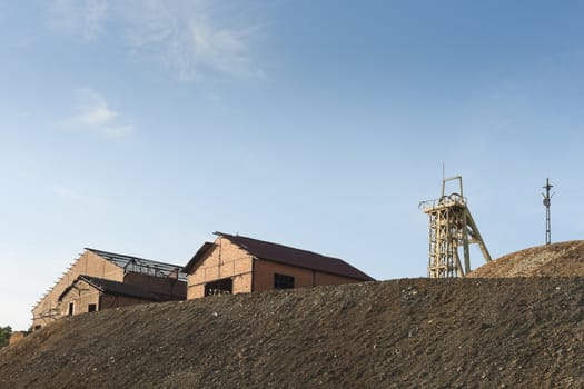 Abandoned mine of Lousal in Grandola, Portugal