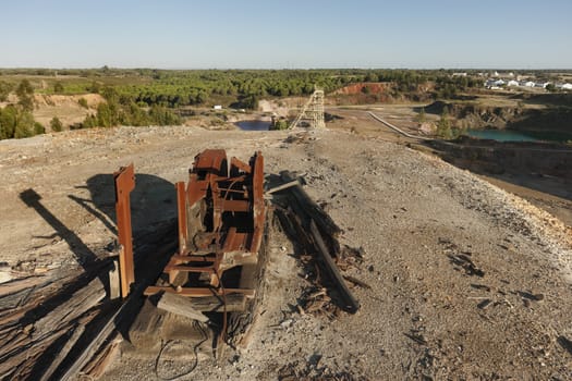 Abandoned mine of Lousal in Grandola, Portugal