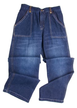 Jeans. jeans for kid on the background.