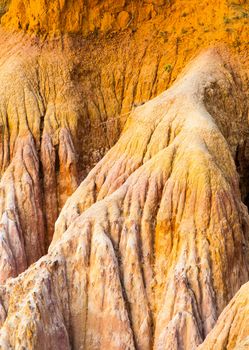 Wonderful orange colors at sunset in Marafa Canyon - also said The Hell's Kitchen. Malindi region, Kenya