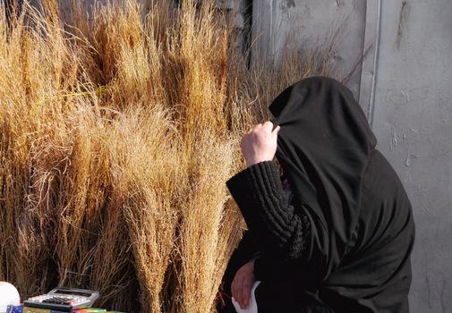 Purchases at the market in Tehran Iran