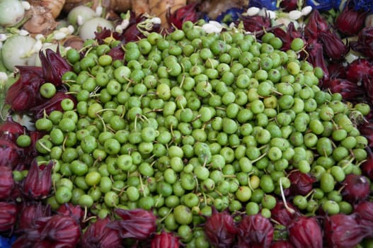 green aubergine vegetable fruit