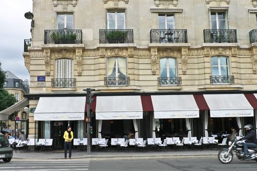  Parisian on the street of Paris. France