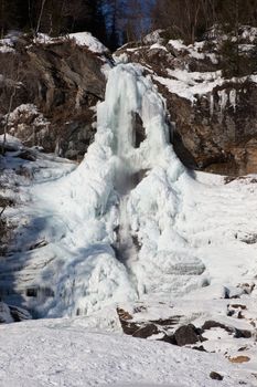 Winter landscape in Norway