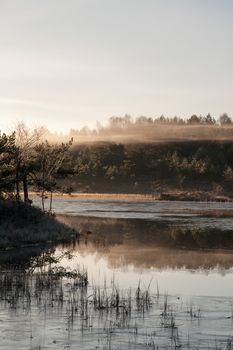 Norwegian autumn landscape