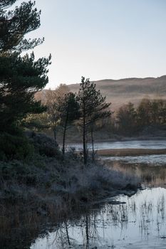 Norwegian autumn landscape