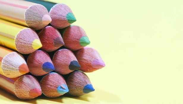 This is an image of color pencils.
