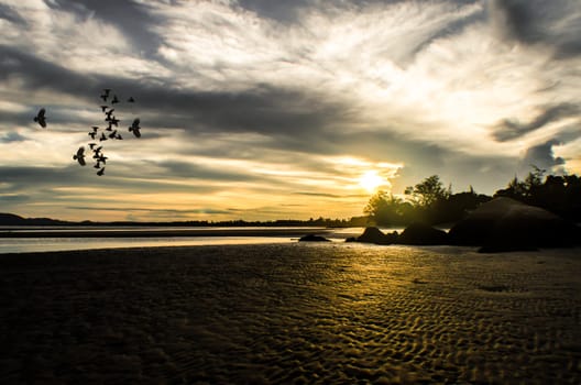 Sunset at Beach