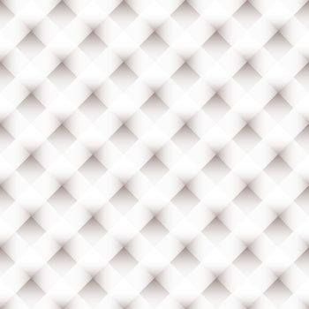 White latice seamless tile background with white overlapping elements