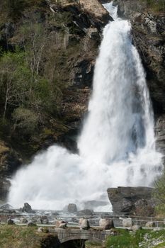 Rivers and waterfalls in Norway