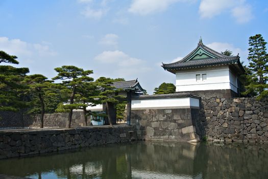 Tokyo Emperor's Palace in Tokyo, Japan